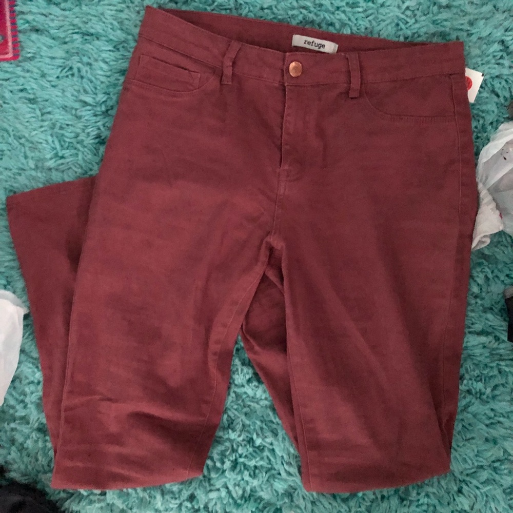 refuge mauve jeans (size 10)